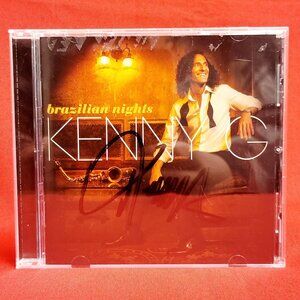 Kenny G Brazilian Nights Audio CD Signed 2014